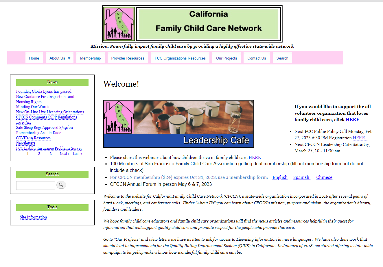 California Family Child Care Network (CFCCN)