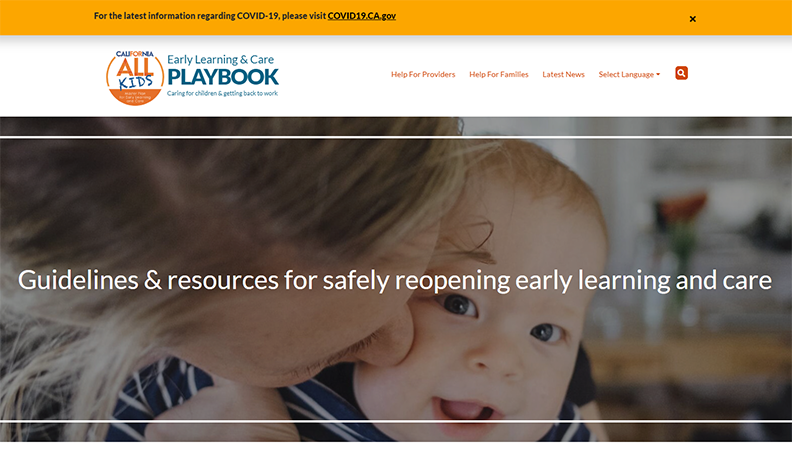 Guidelines and Resources for Safely Reopening Early Learning and Care